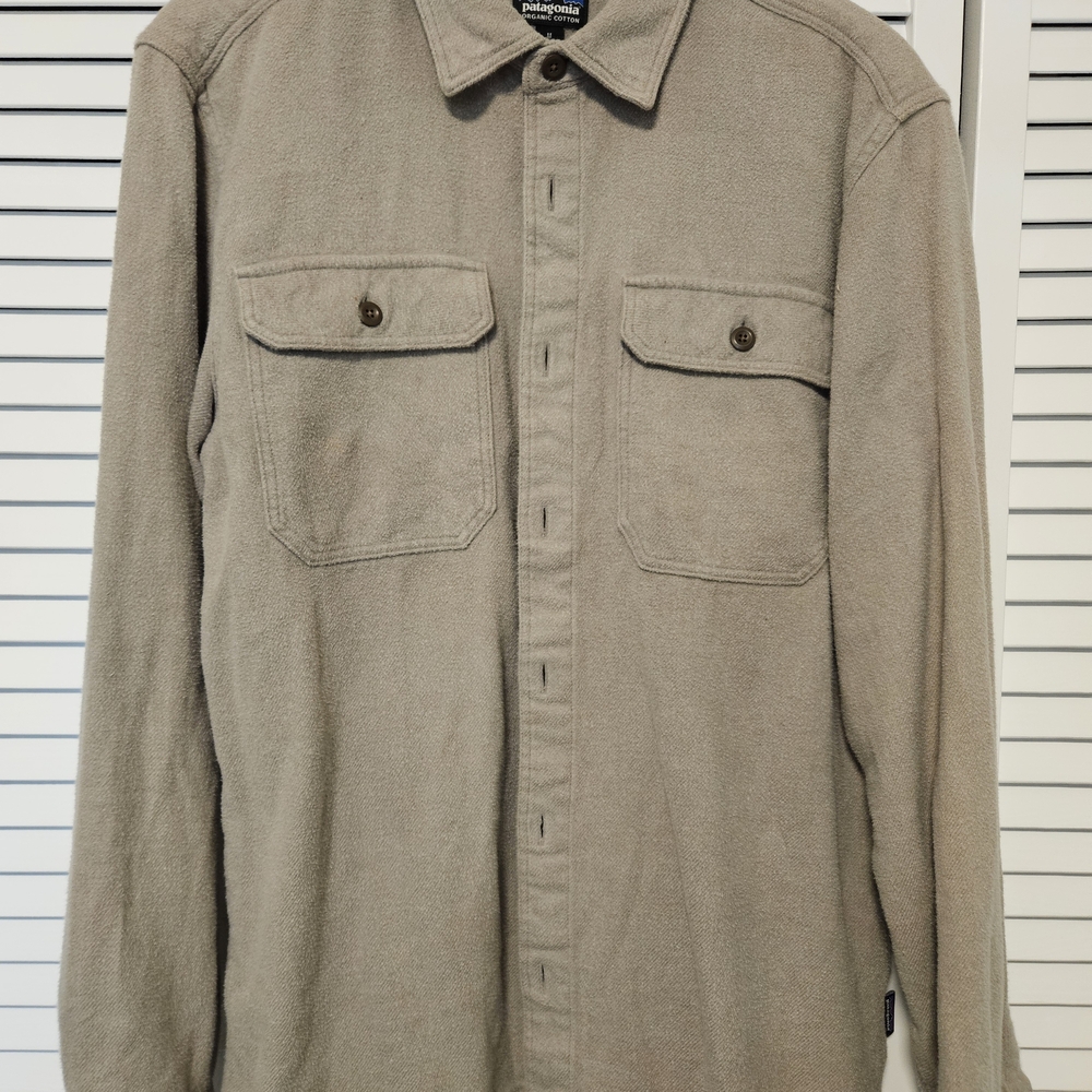 Patagonia Tan Flannel